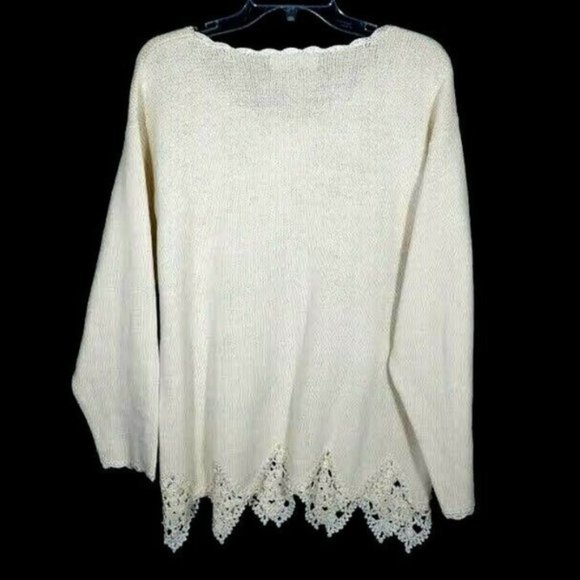 Celina Yang Designs knitwear Ramie sweater top - Picture 7 of 8